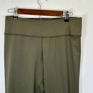 Nike ONE Dri-Fit Mid-Rise Leggings, Olive Green, Sz L